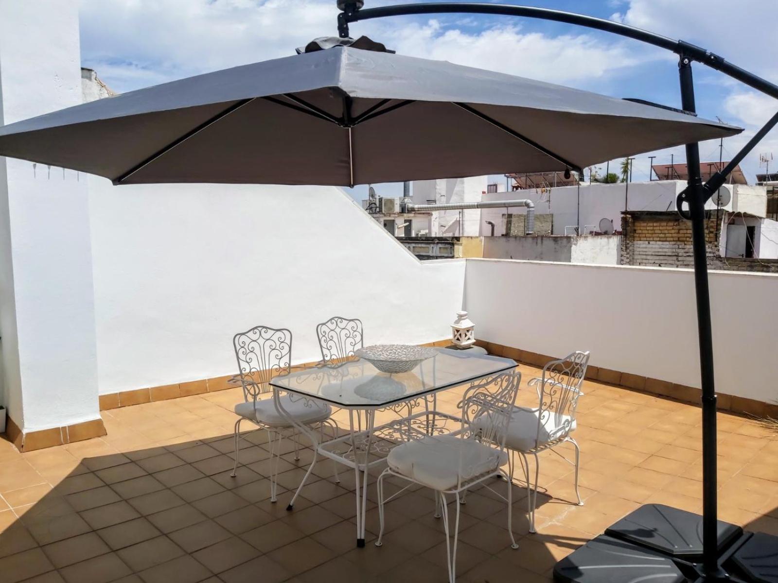 Triana Procurador Con Terraza Privada Daire Sevilla Dış mekan fotoğraf